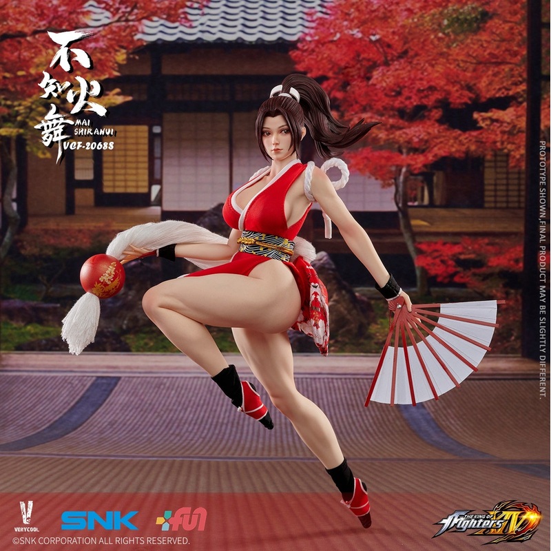 Verycool 1/6 VCF-2068S SNK Licensed The King of Fighters XIV Mai Shiranui Straight Bangs Version