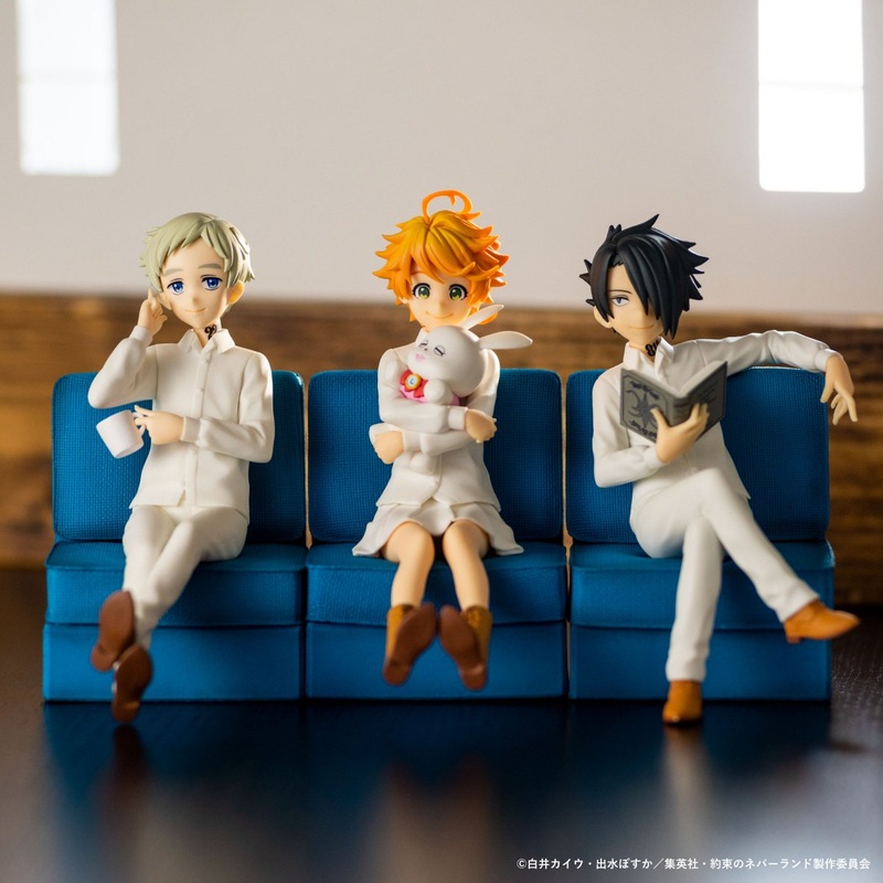 The Promised Neverland Premium Figure – Emma Norman Ray Special Set Complete Set of 3 Types