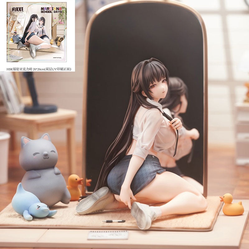 [Pre-Order] Hobby Sakura Goddess of Victory: Nikke Marciana (School Days Deluxe Ver.) 1/7 Scale Figure