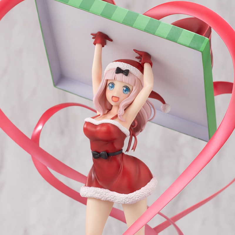 BeBOX TV Anime Kaguya-sama: Love Is War? The Geniuses War of Love and Brains Chika Fujiwara Christmas Present Ver. 1/7 Figure
