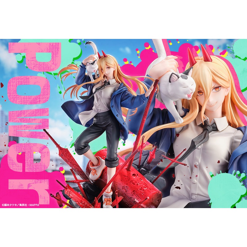 Chainsaw Man Power & Meowy 1/7 Complete Figure