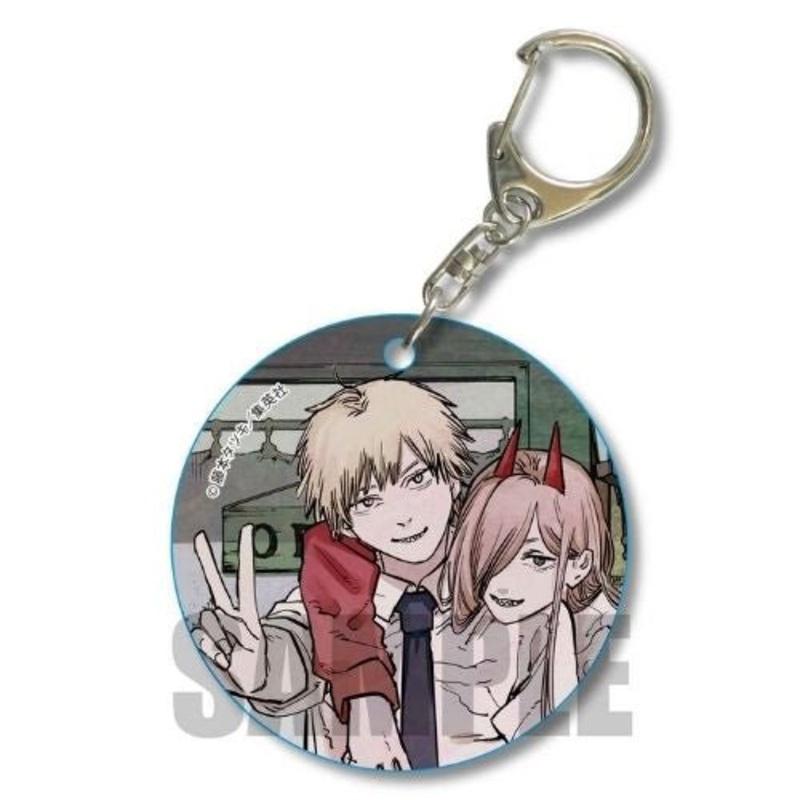 Yawaraka Clear Charm Chainsaw Man Denji & Power