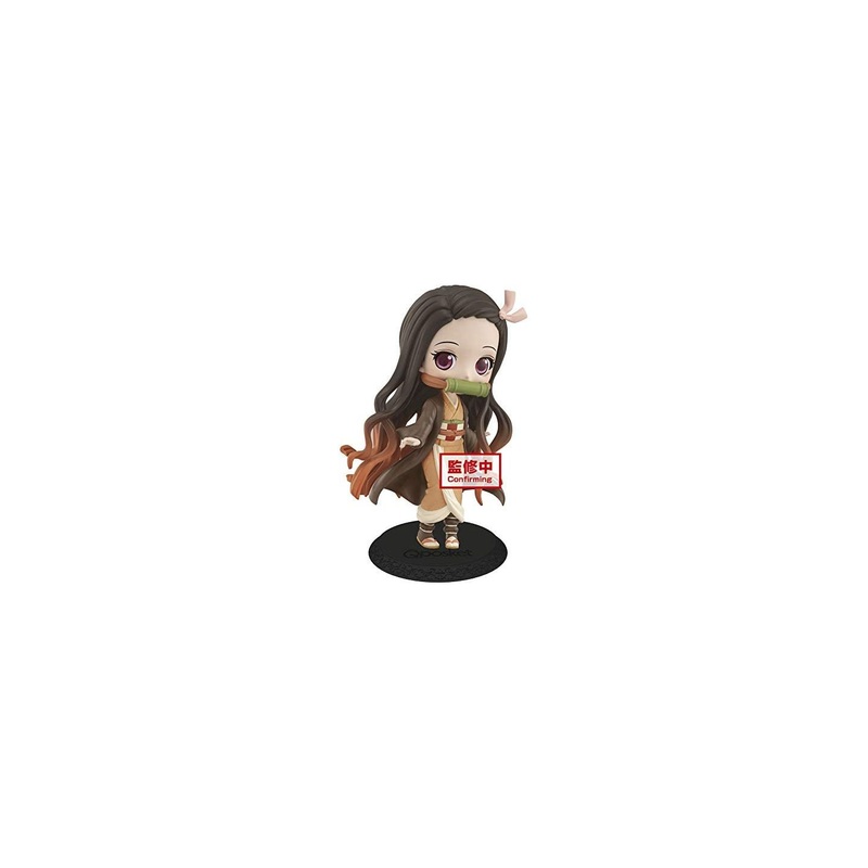 BANDAI Banpresto – Demon Slayer (Kimetsu no Yaiba) Q posket Nezuko Kamado (Sepia Color)Figure