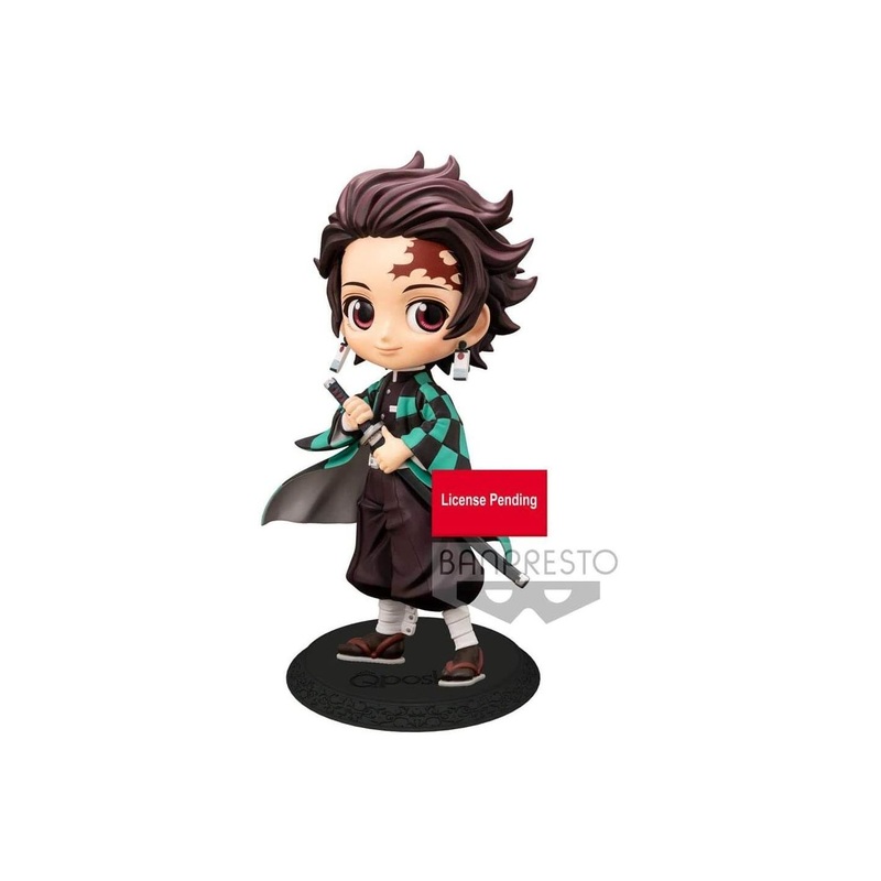 BANDAI Banpresto – Demon Slayer (Kimetsu no Yaiba) Q posket Tanjiro Kamado (Normal Color)Figure