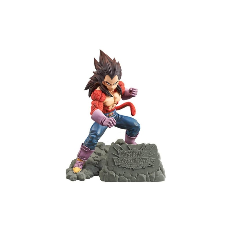 BANDAI Banpresto – DRAGONBALL Z DOKKAN BATTLE 4TH ANNIVERSARY FIGURE – Super Saiyan 4 Vegeta Figure
