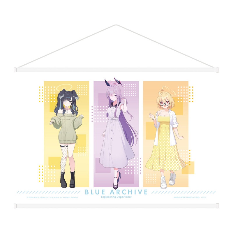Blue Archive vol.2 – A2 Tapestry – Engineering Club [Ichiban-Kuji Prize C]