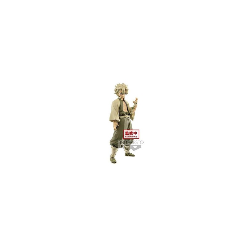 BANDAI Banpresto – Demon Slayer (Kimetsu no Yaiba) -Kizuna no Sou- vol.15 Sanemi Shinazugawa (Sepia Color) Figure