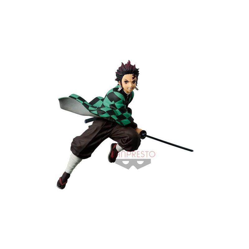 BANDAI Banpresto – Demon Slayer (Kimetsu no Yaiba) VIBRATION STARS Tanjiro Kamado Figure