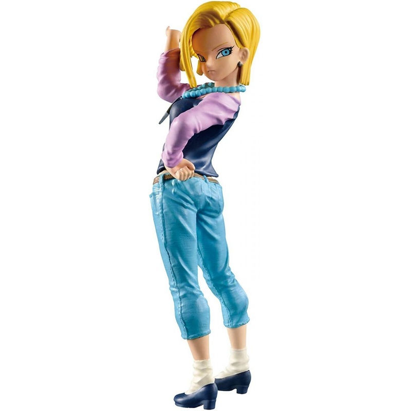 BANDAI Banpresto – DRAGON BALL Super SCultures BIG Figure Colosseum 6 vol.1 – Android 18 Figure