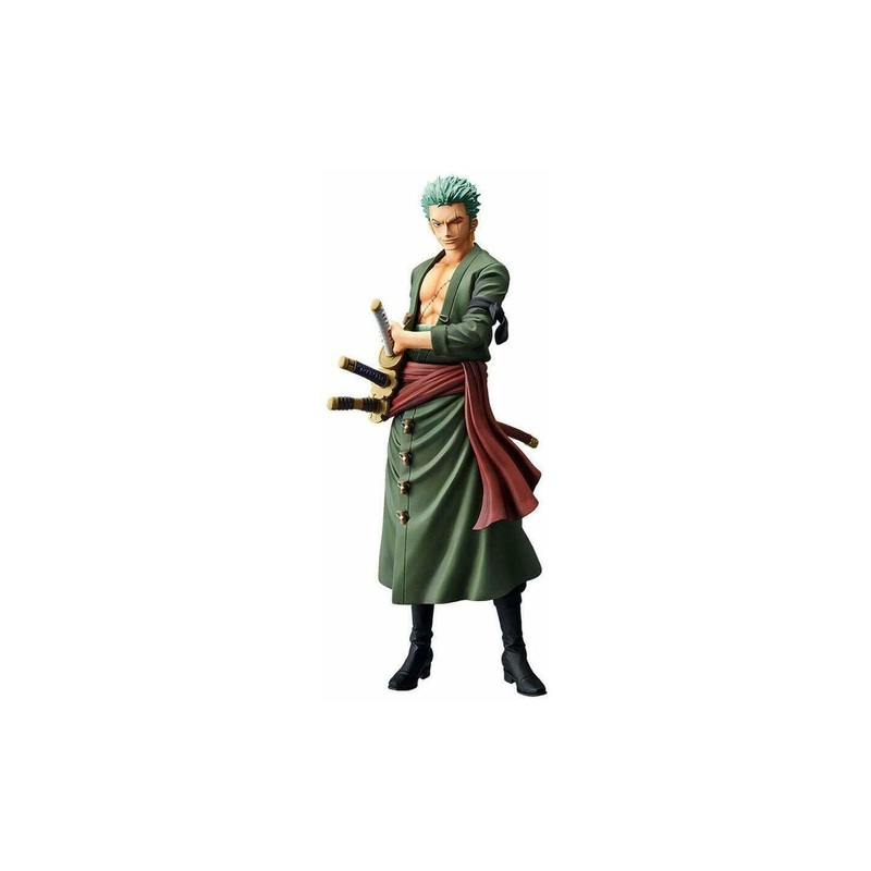 BANDAI Banpresto – One Piece Grandista THE GRANDLINE MEN – Roronoa Zoro Figure