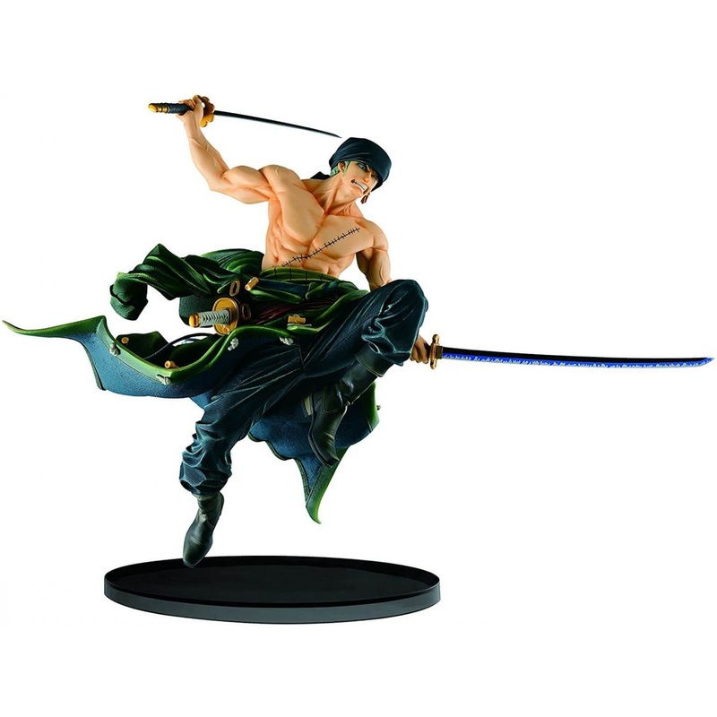BANPRESTO BWFC – One Piece WORLD FIGURE COLOSSEUM vol.1 – Roronoa Zoro (Color ver.) Figure