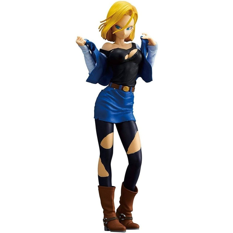 BANDAI Banpresto – Dragon Ball GLITTERGLAMOURS – Android 18 A Color Figure