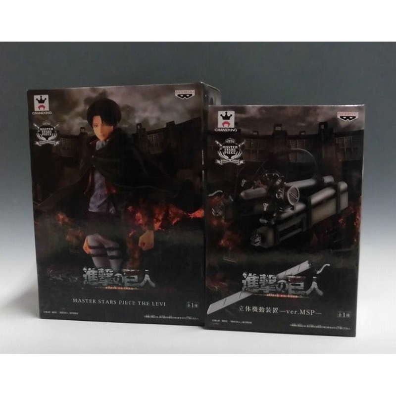 Attack on Titan Master Stars Piece Levi + S 3D Mobile device set 49089 49088