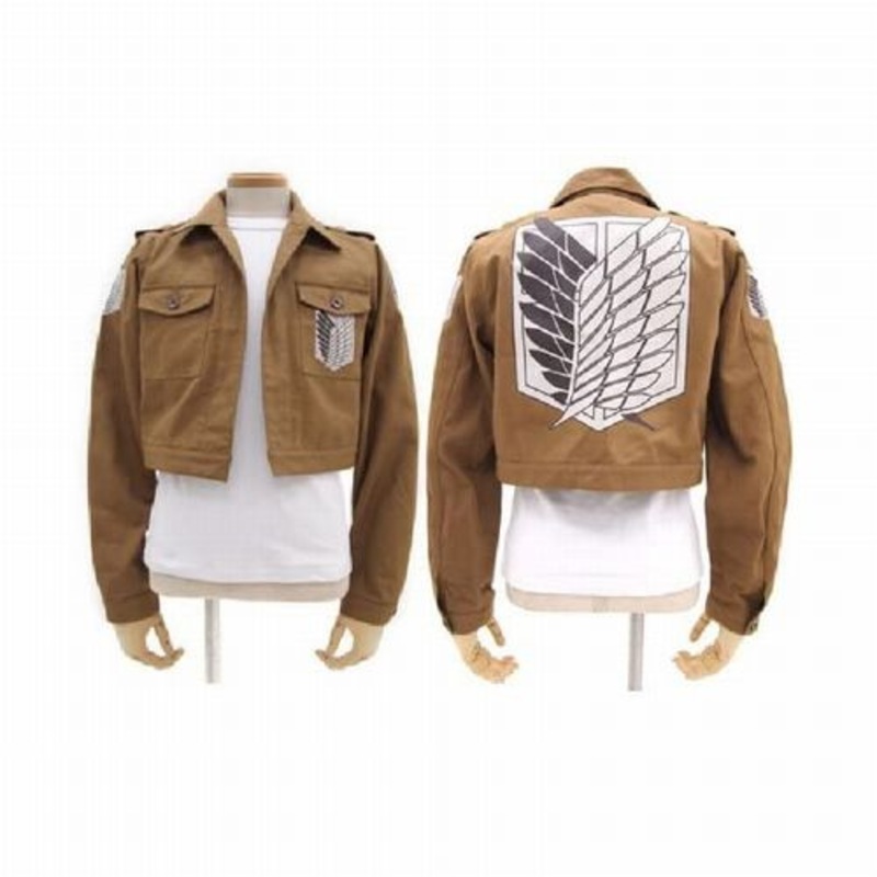 Attack on Titan (Shingeki no Kyojin) Military Division Jacket Size: Short ver Size: M