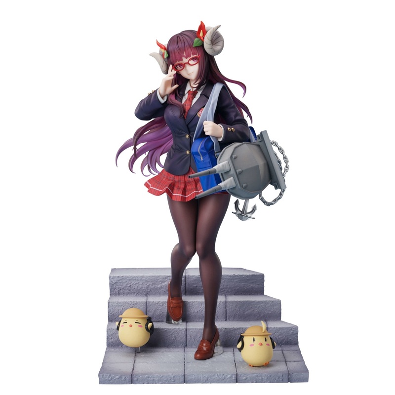 Azur Lane Suruga Straightfaced Model Student ver. 1/7 Complete Figure