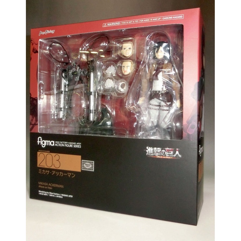 figma 203 Mikasa Ackerman (Attack on Titan)
