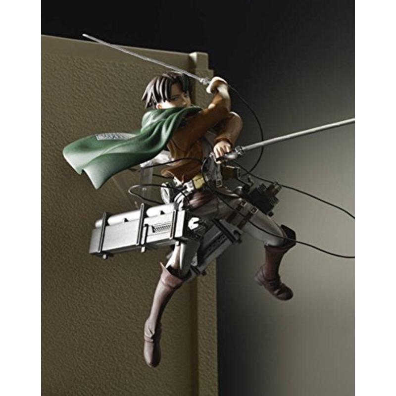 Monthly Attack on Titan Official Figure Collection vol.2 Levi (3DMG Ver.) (BOOK)