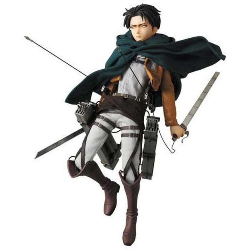 ATTACK ON TITAN – LEVI REAL ACTION HEROS RAH