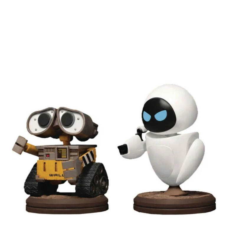 Disney Pixar Wall-E Series: Wall-E and Eve 2 Pack Mini Egg Attack Figures by Beast Kingdom