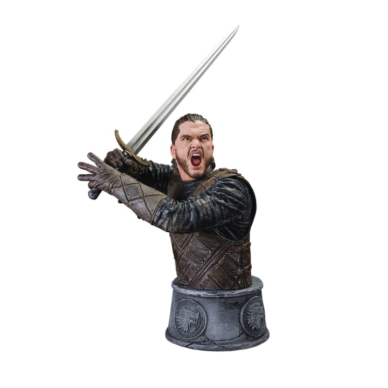 Game of Thrones Jon Snow Battle of the Bastards Bust by Dark Horses