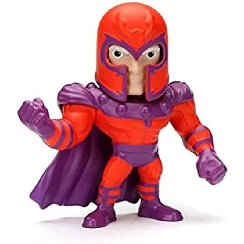 Jada Toys 97903 Metals Marvel 4 Classic Figure – Magneto (M140) Toy Figure, 4