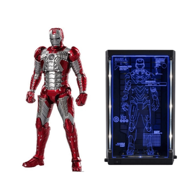 Marvel Holographic Cage Set-MK5 Action Figure By ZD Toys