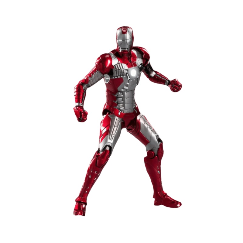 Marvel Luminous version of Iron Man MK5 Action Figure By ZD Toys