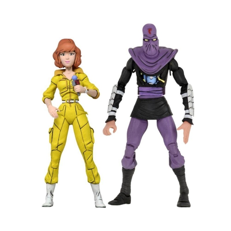 Neca : TMNT – Cartoon Series 3 April O’Neil And Foot 2-Pack