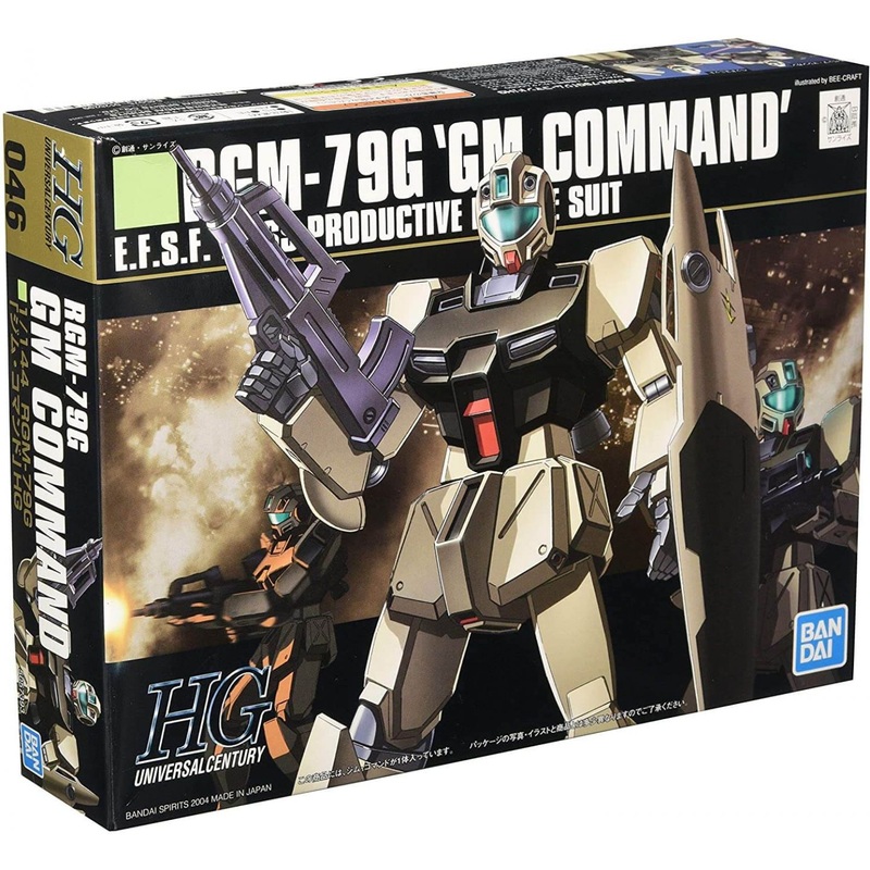 BANDAI Mobile Suit Gundam 0080: War in the Pocket – High Grade GM Command Model Kit Figure
