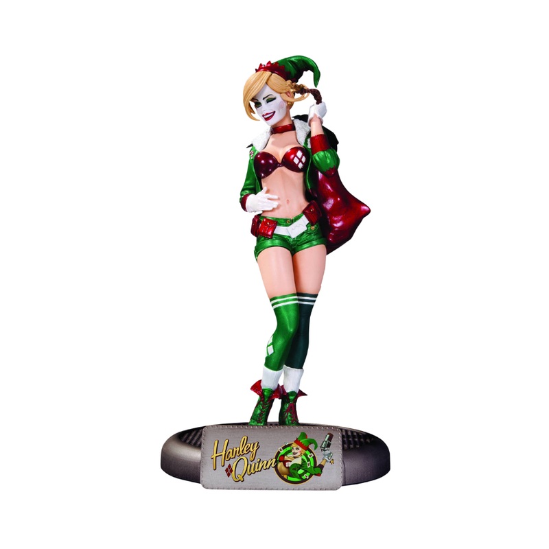 Dc Comics Batman Bombshells Holiday Harley Quinn 10″ Statue
