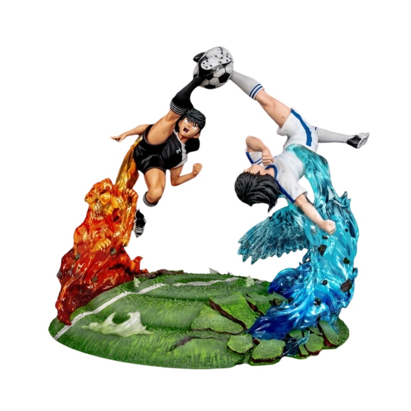 Captain Tsubasa Vs Hyuga  1/6 Scale Limited Edition Statue