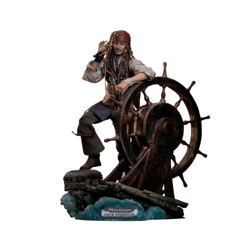 Jack Sparrow DX39AE 1/6 Scale Action Figure by Hot Toys