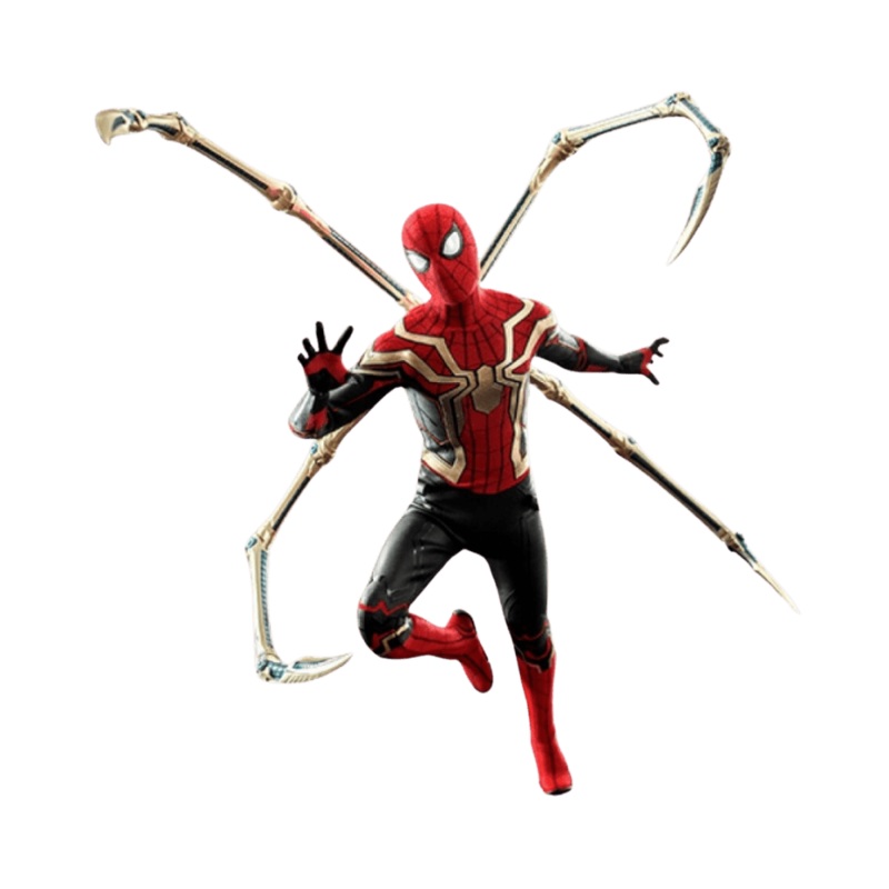 Marvel Spider Man Integrated Suit 1:6 Scale Action Figure By Hot Toys