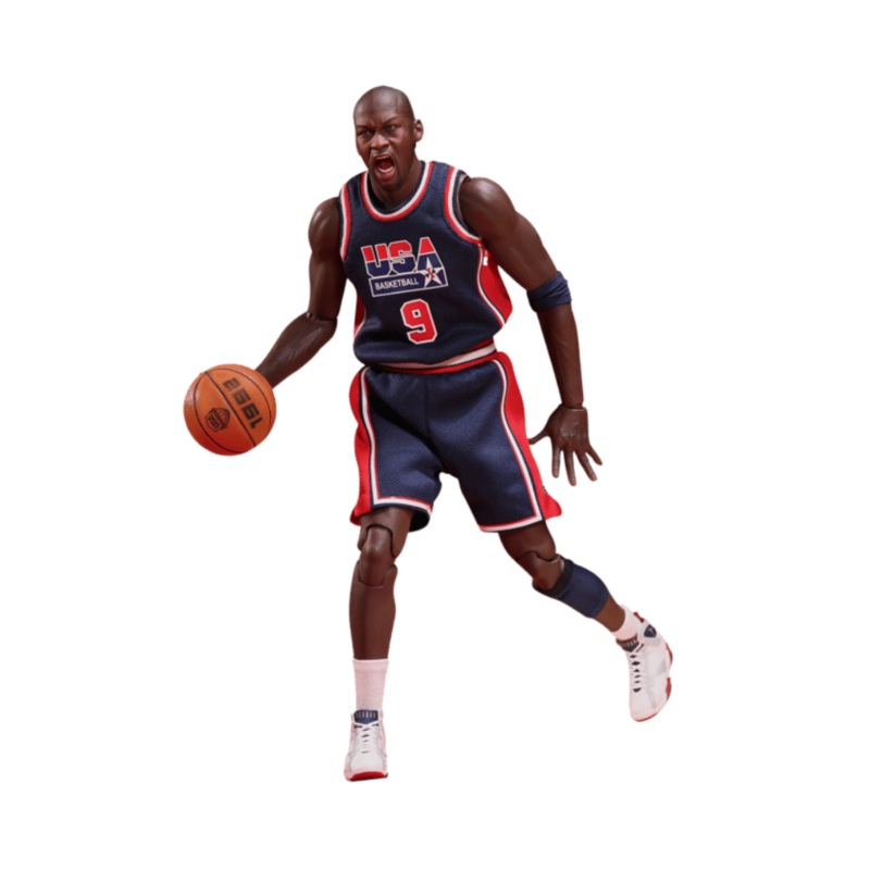 NBA Basketball – Michael Jordan Barcelona 92 1/6th Scale Enterbay Action Figure By Enterbay