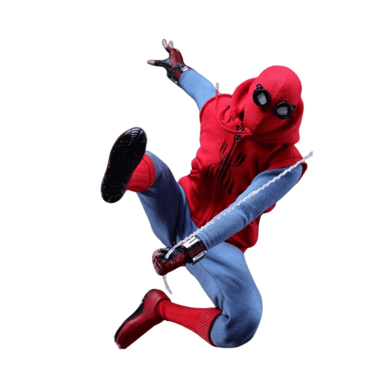 Spider-Man : Homecoming  Homemade Suit Action Figure By Hot Toys